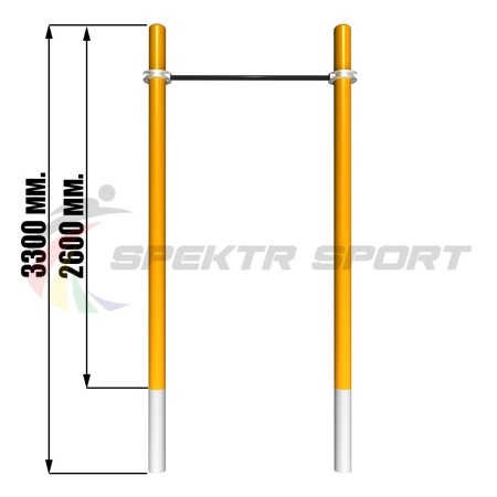 Купить Турник классический для занятий Воркаут SP WRK-07_76mm в Еманжелинске 
